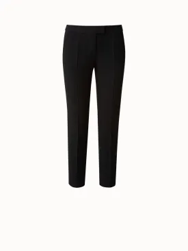 Cropped Slim Pants in Cotton