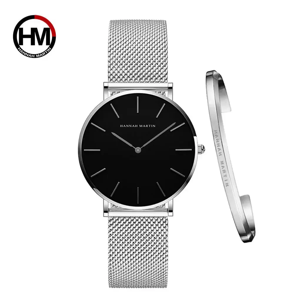 2023 Women's Rose Gold Mesh Quartz Watch