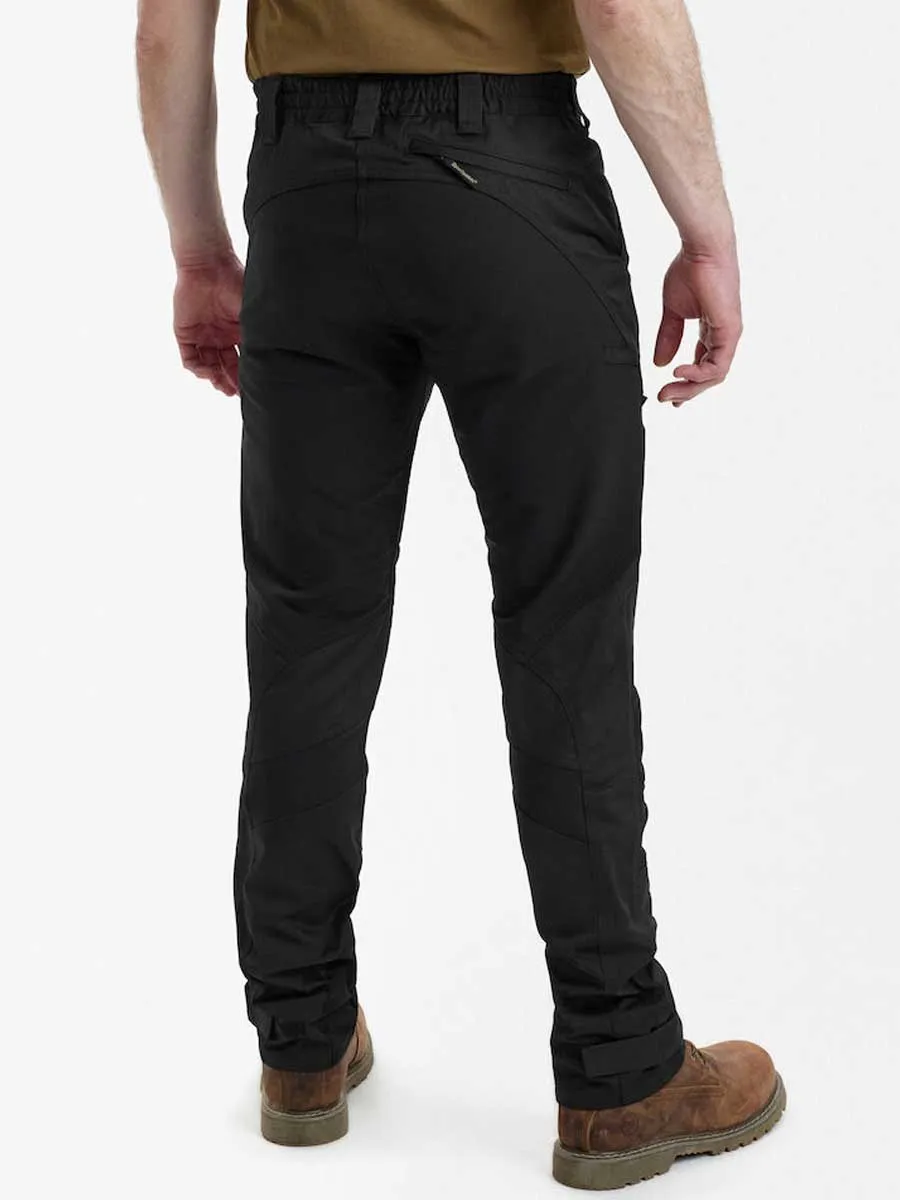 30% OFF DEERHUNTER Rogaland Stretch Trousers Contrast - Men's - Black - Size: UK 43" (EU 60)