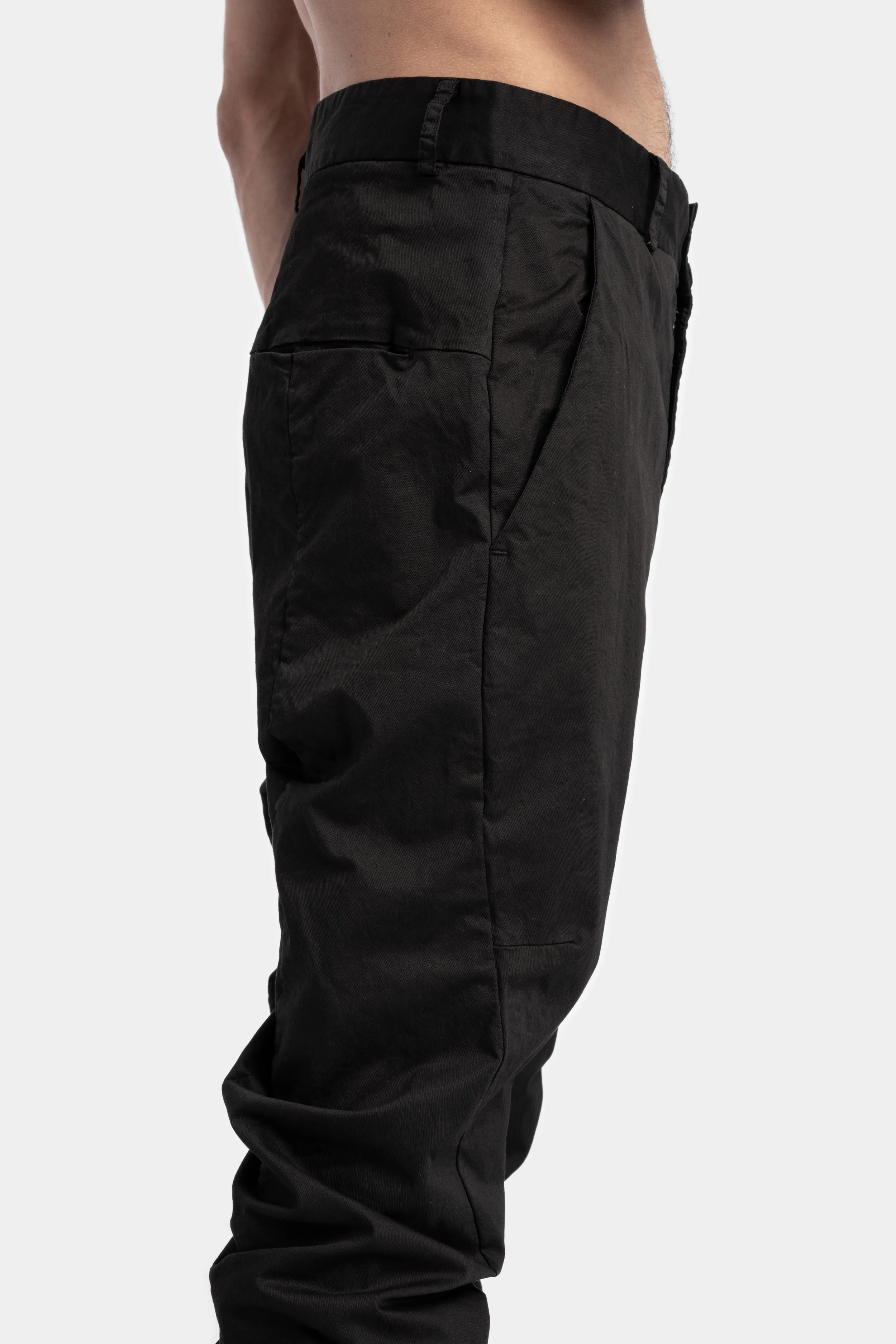 Anatomical lightweight trousers, Black