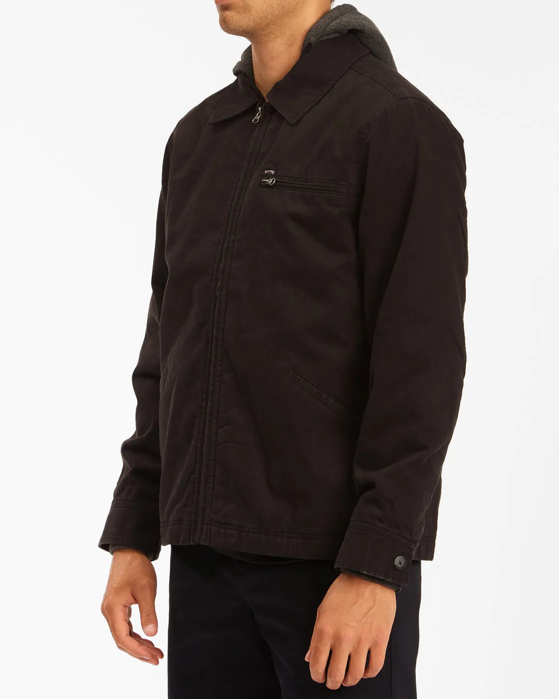 Barlow Hooded Jacket - Black