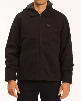 Barlow Hooded Jacket - Black