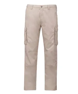 Beige - Men's lightweight multipocket trousers