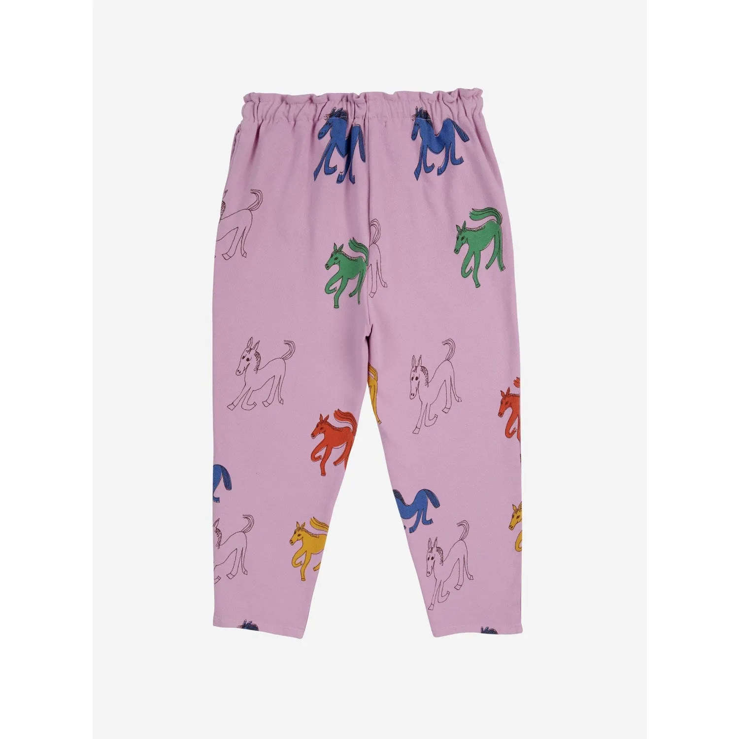 Bobo Choses Pink Wonder Horse All Over Paper Bag JAndging Pants