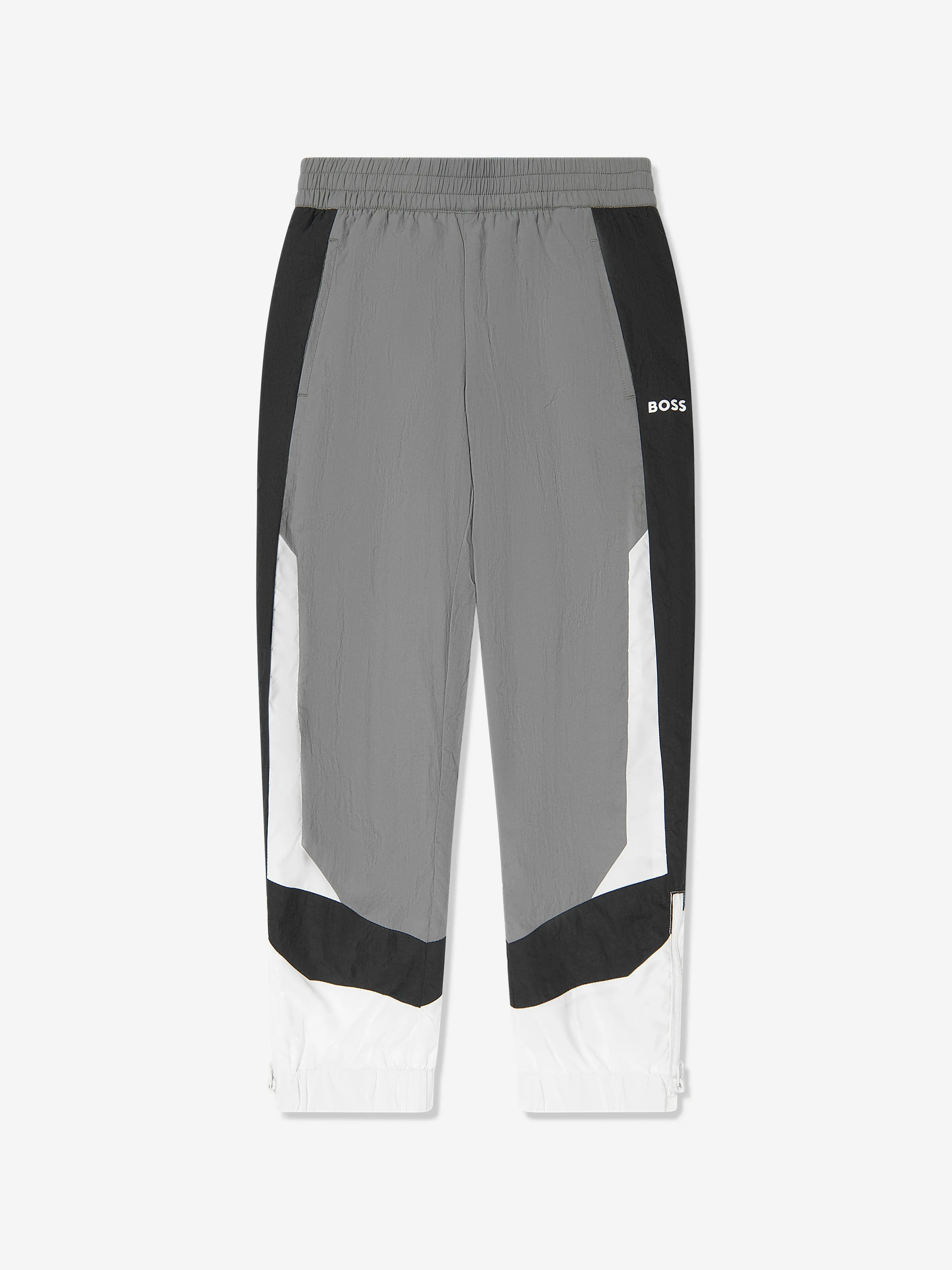 BOSS Boys Track Pants in Grey