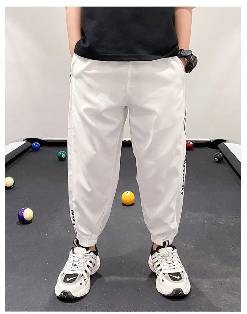 Boys Thin Casual Sport Pants