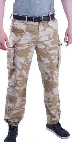 British Desert Camo Combat Trousers - DISTRESSED RANGE