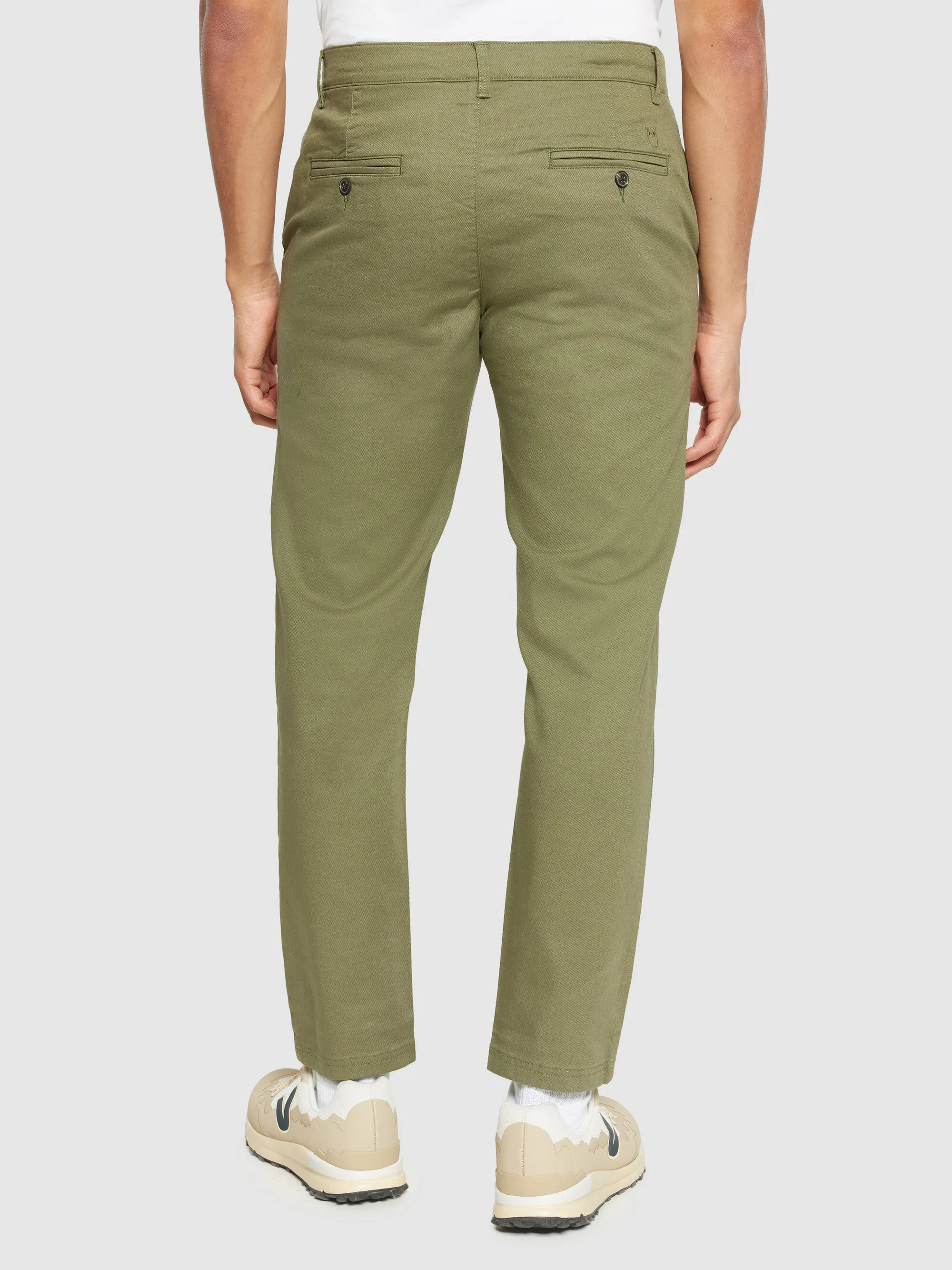 Chuck Regular Canvas Pant - GOTS/Vegan - Burned Olive