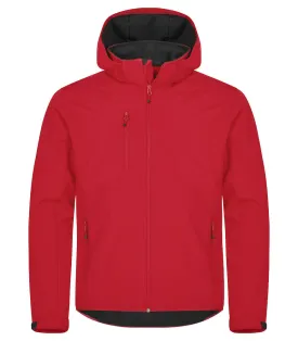 Classic Softshell Hoody Red 0200912