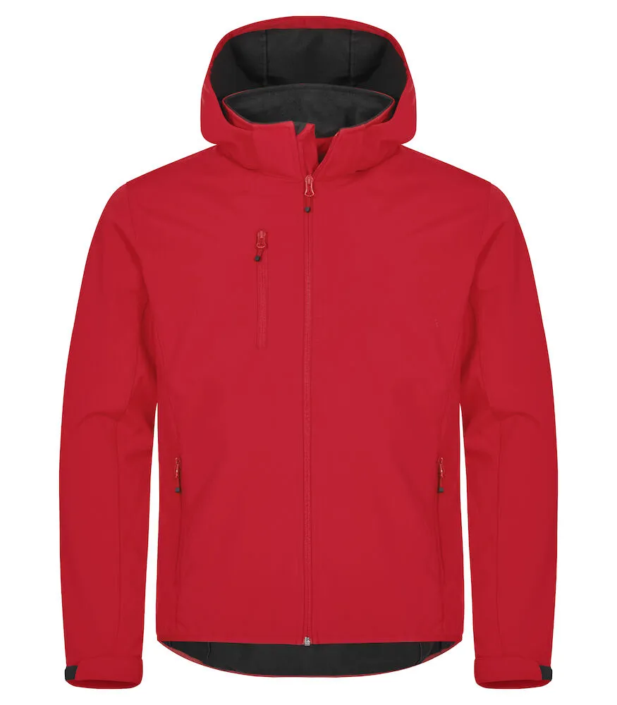 Classic Softshell Hoody Red 0200912