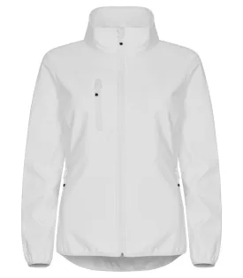 Classic Softshell Jacket Women White 0200915