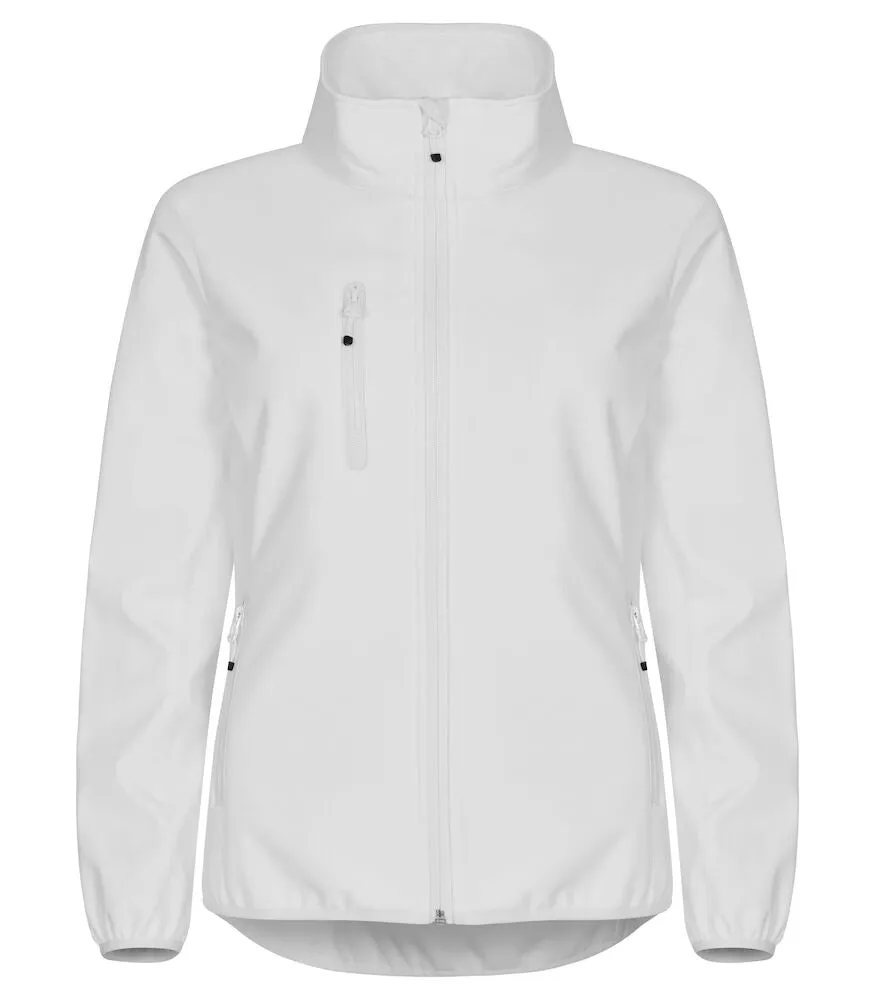 Classic Softshell Jacket Women White 0200915