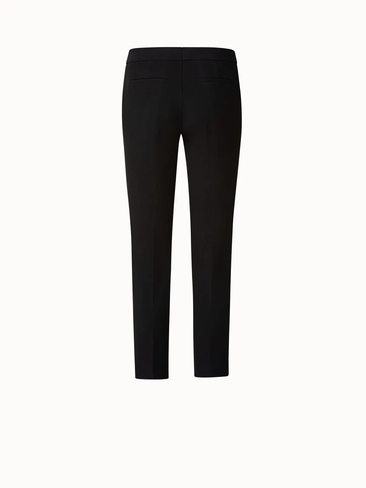 Cropped Slim Pants in Cotton