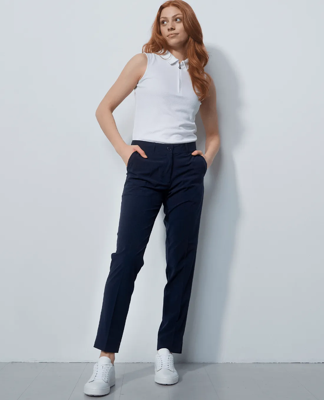 DAILY SPORTS Beyond Ankle Pants 044 Navy 29"