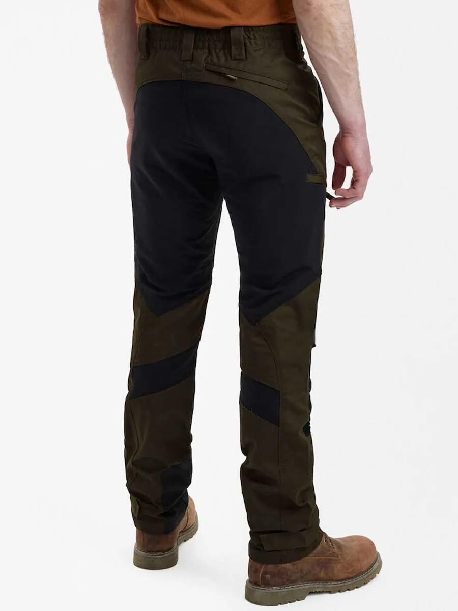 DEERHUNTER Rogaland Stretch Trousers Contrast - Men's - Fallen Leaf