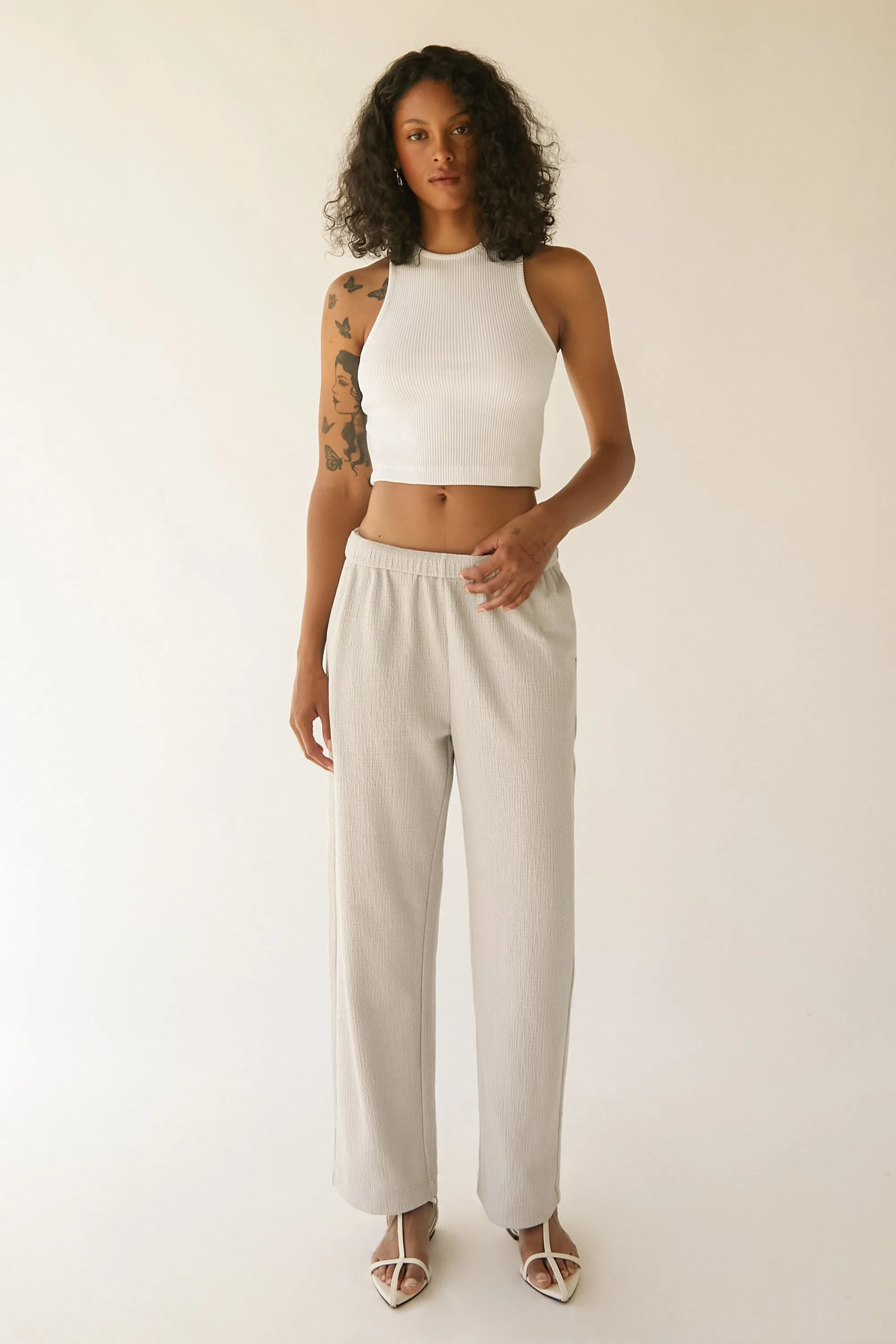 ELASTIC WAIST PANT