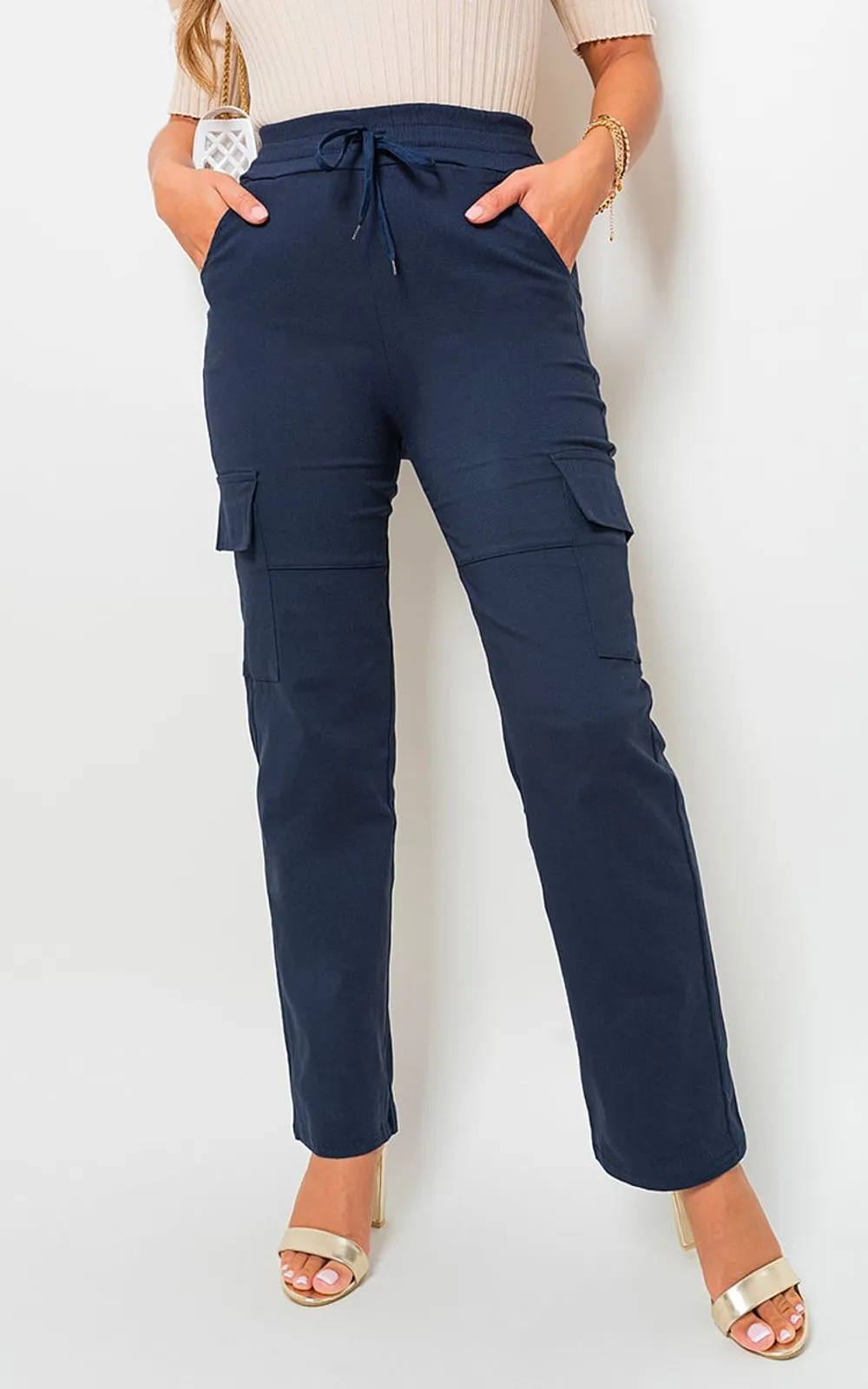 Florence Cargo Pocket Trousers