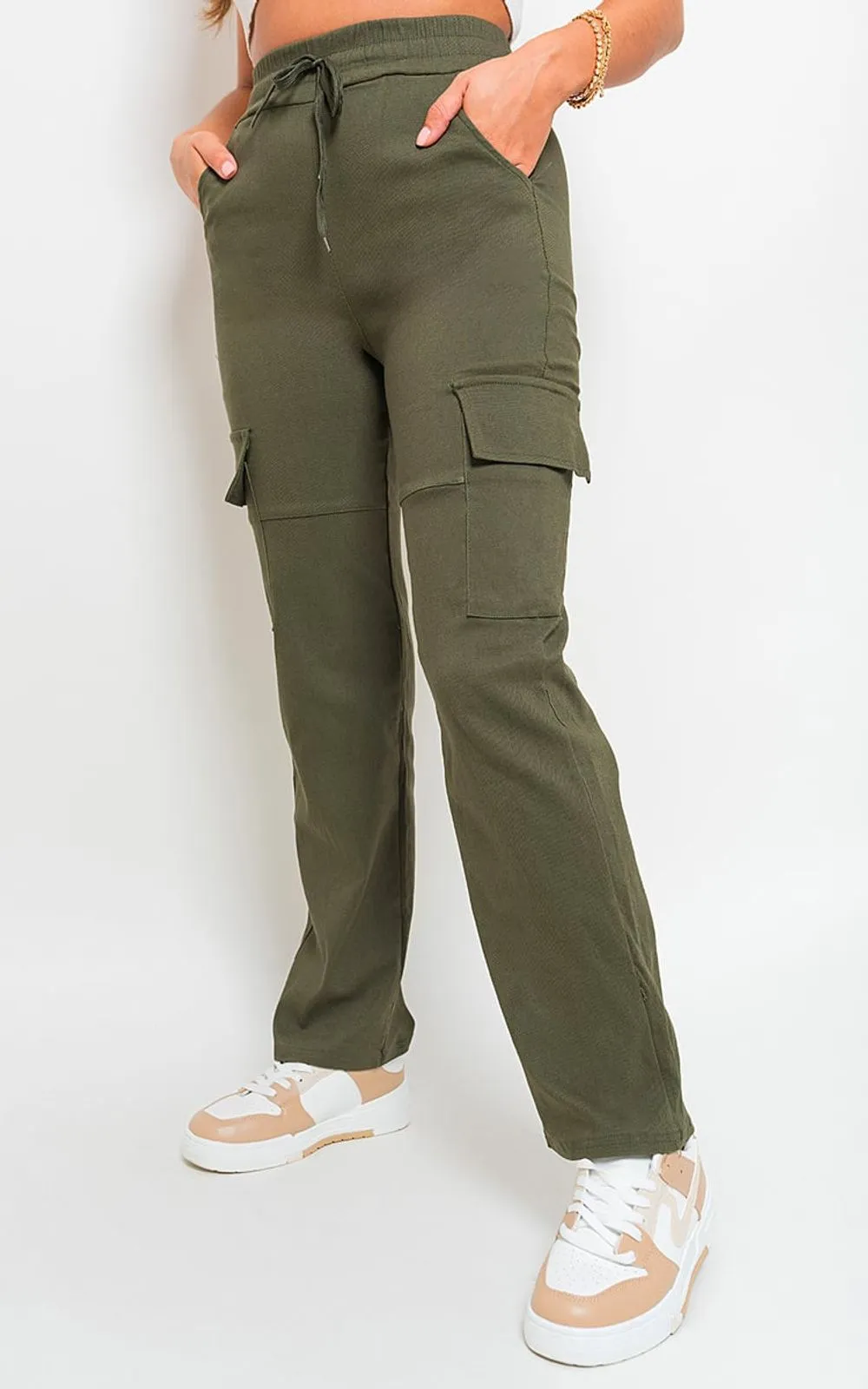 Florence Cargo Pocket Trousers