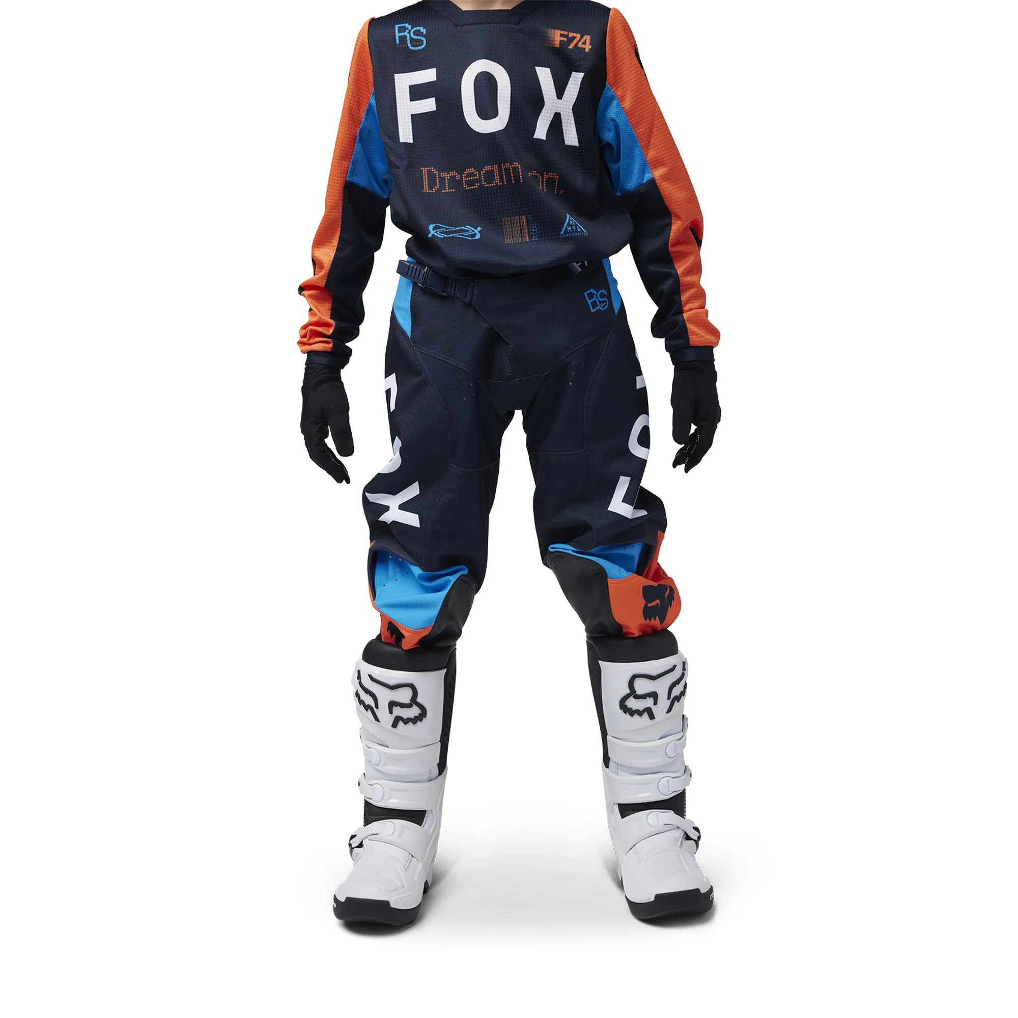 Fox Racing Youth 180 Race Spec Offroad Pants Midnight Blue