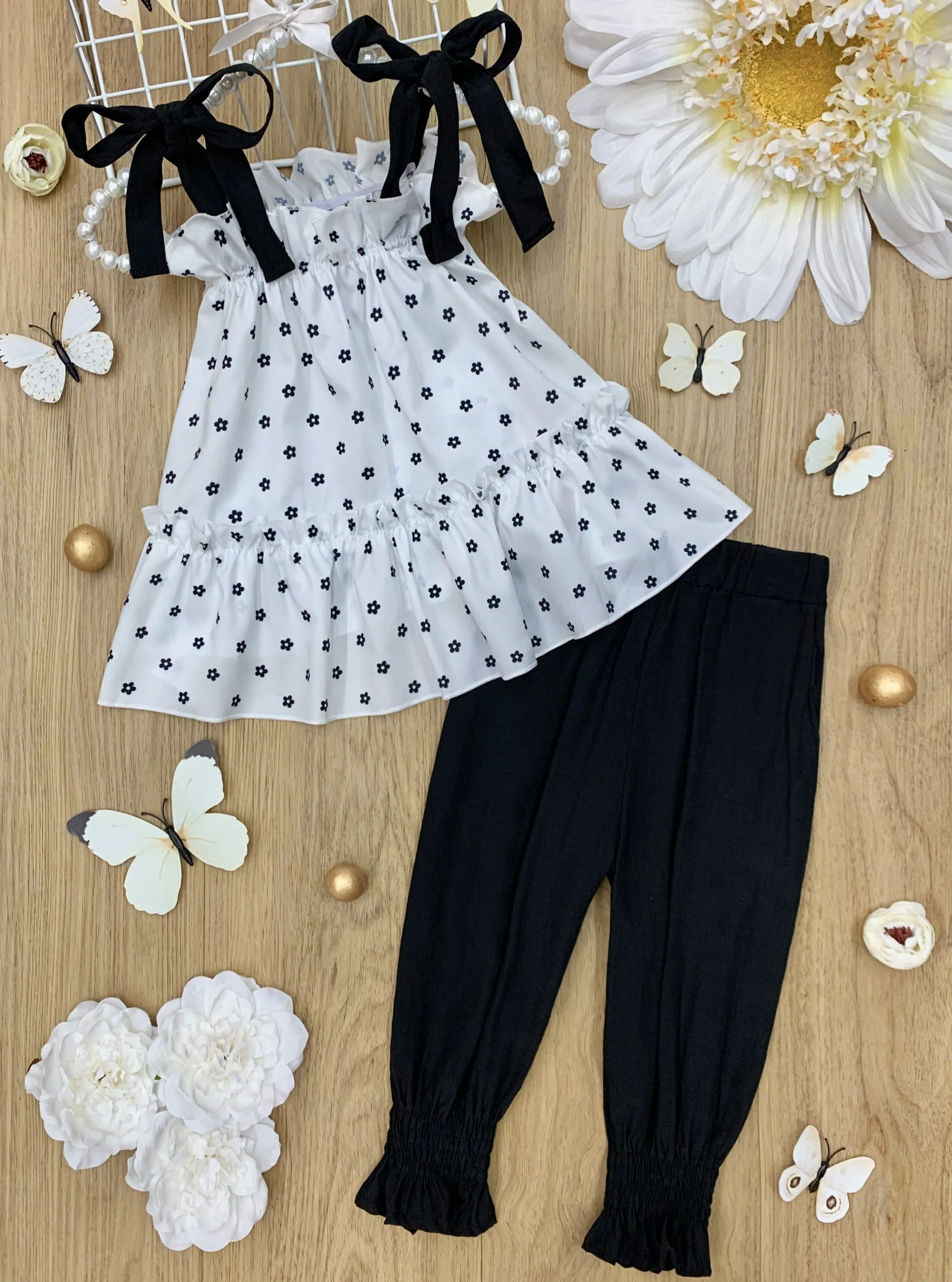 Got Polka Dots Jogger Pants Set