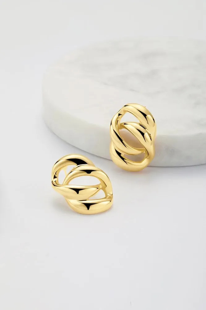 Ivy Earrings - Gold