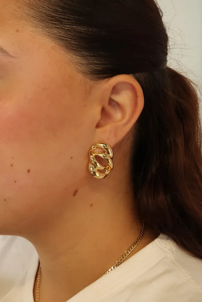 Ivy Earrings - Gold