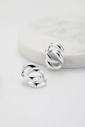 Ivy Earrings - Silver