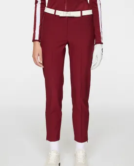 J.Lindeberg Pia Golf Pant 27.5'' Cabernet