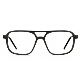 Jubleelens - Black Full Rim Wayfarer Lightweight and Durable Frame  M88612