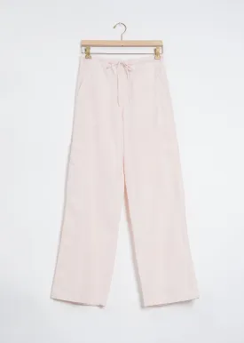 Light Sleek Silk Nylon Pants