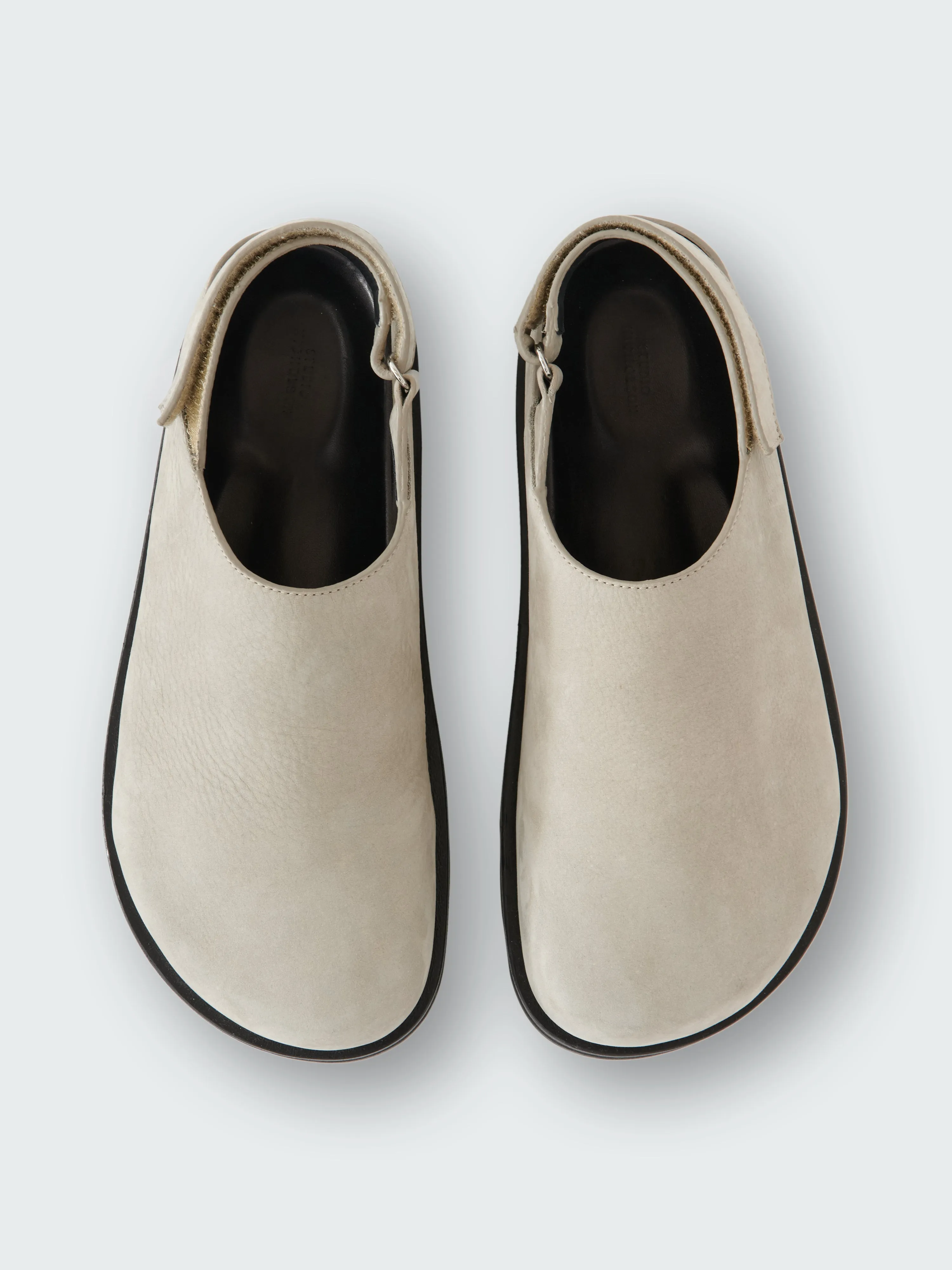 Men's Hardning Clog in Rainy Day Grey