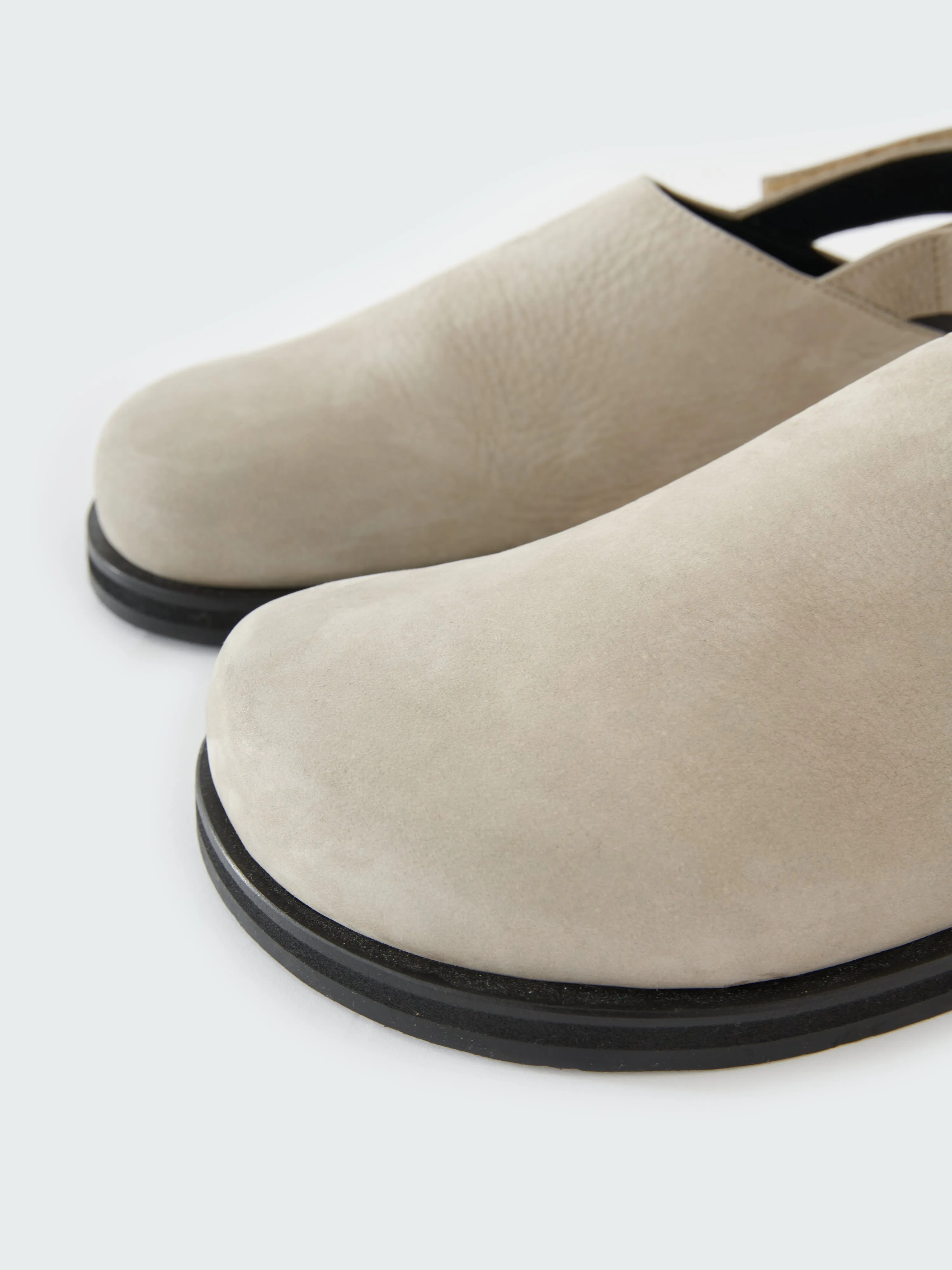 Men's Hardning Clog in Rainy Day Grey