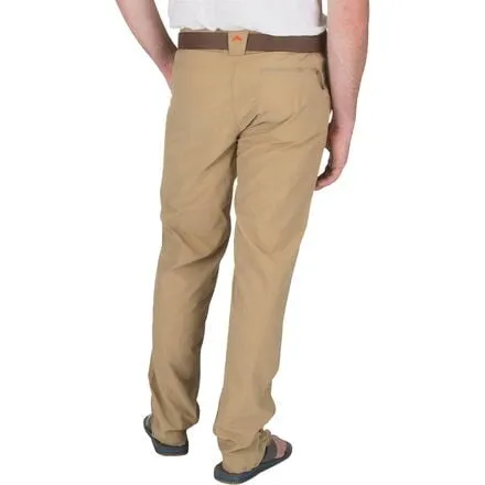 Men's super-light trousers Simms, Cork color