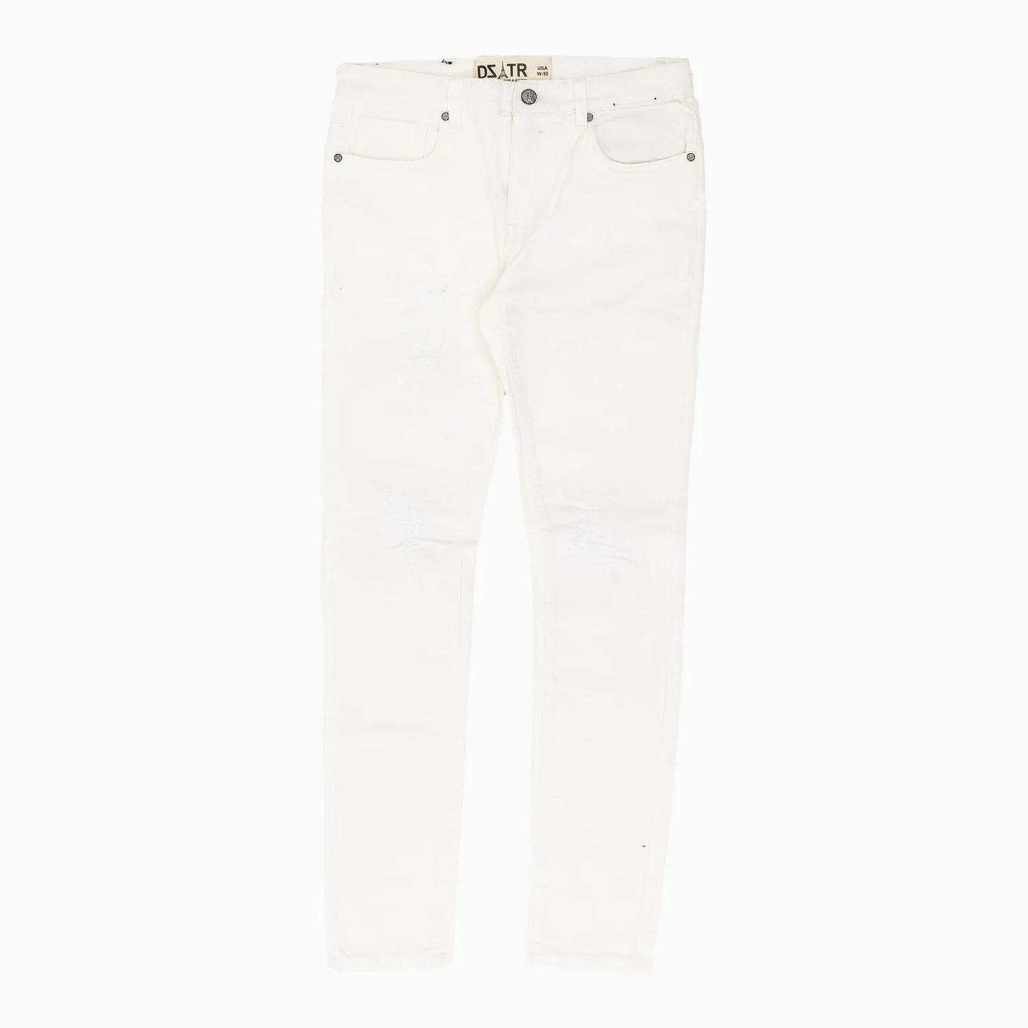 Men's White Slim Denim Pant