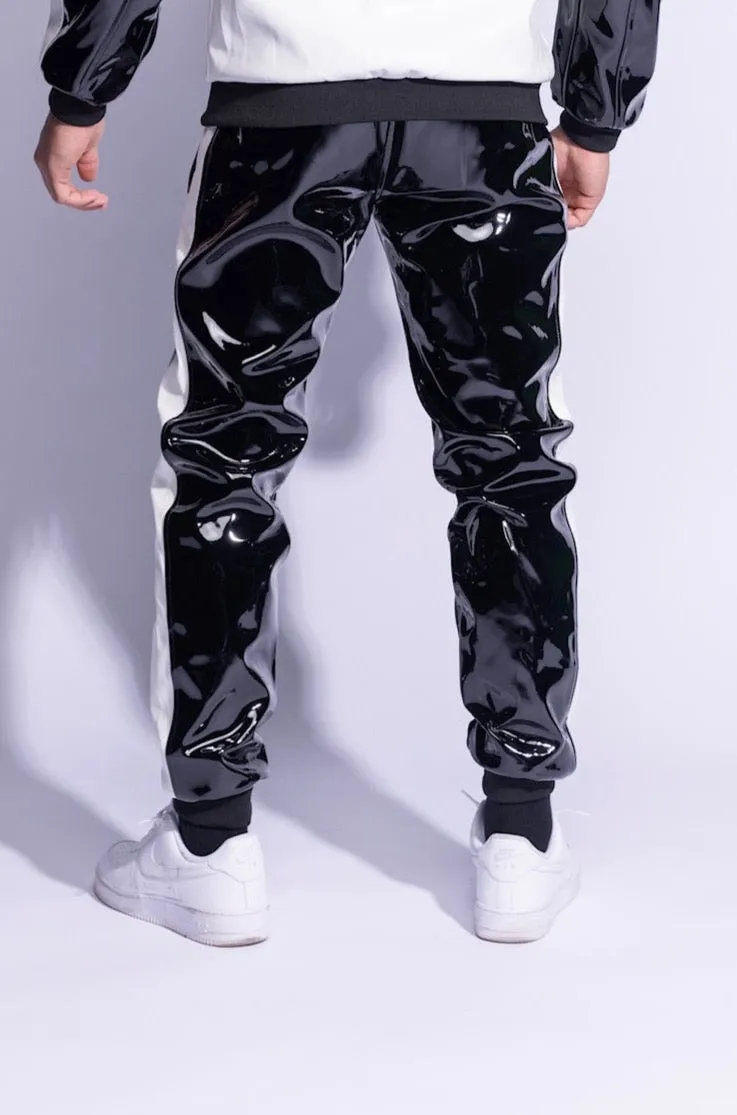 midnight mix & match pants I black/white I pvc pro