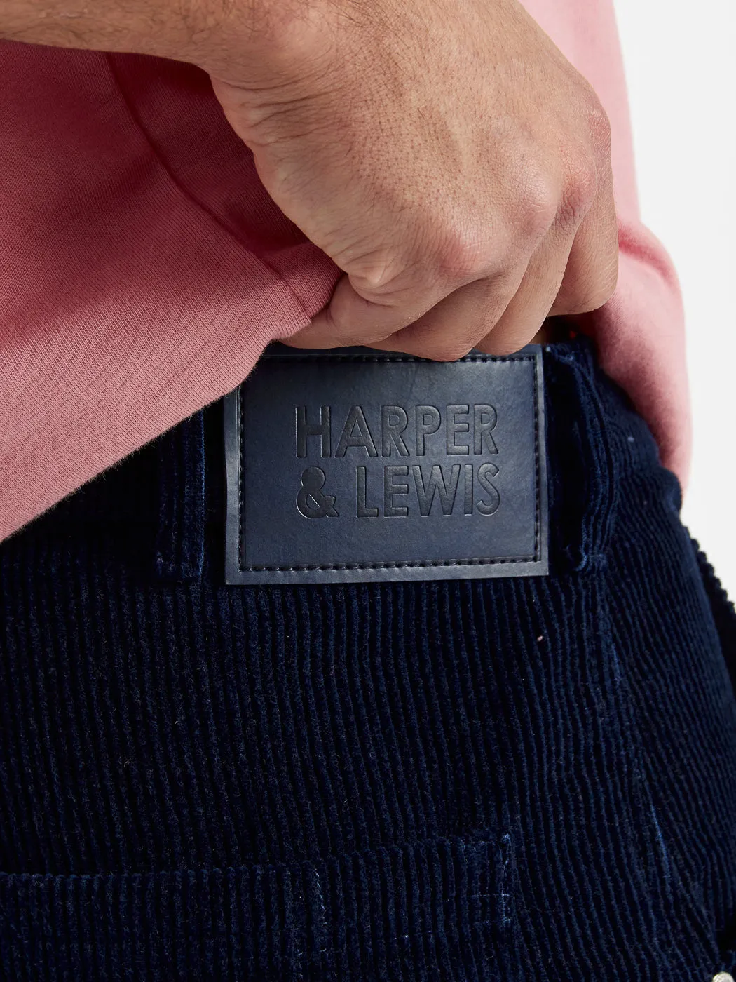 Mills Corduroy Trousers Navy