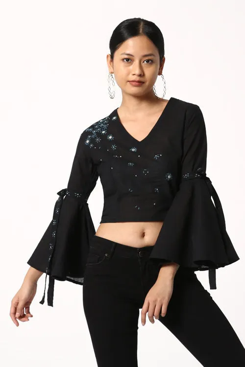 Okhai 'Chaaya' Embroidered Cotton Top