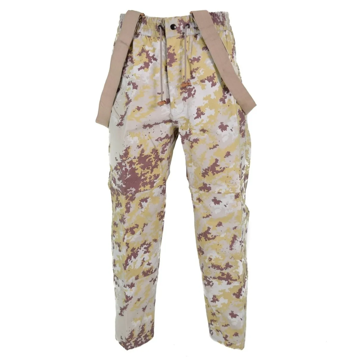 Original Italian air forces pants overall Bib & Brace Vegetata desert camo NEW