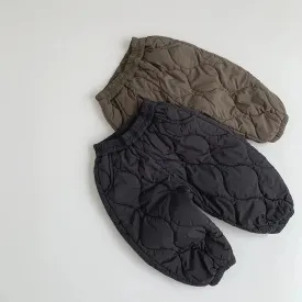 Padded Quilted Winter Pants