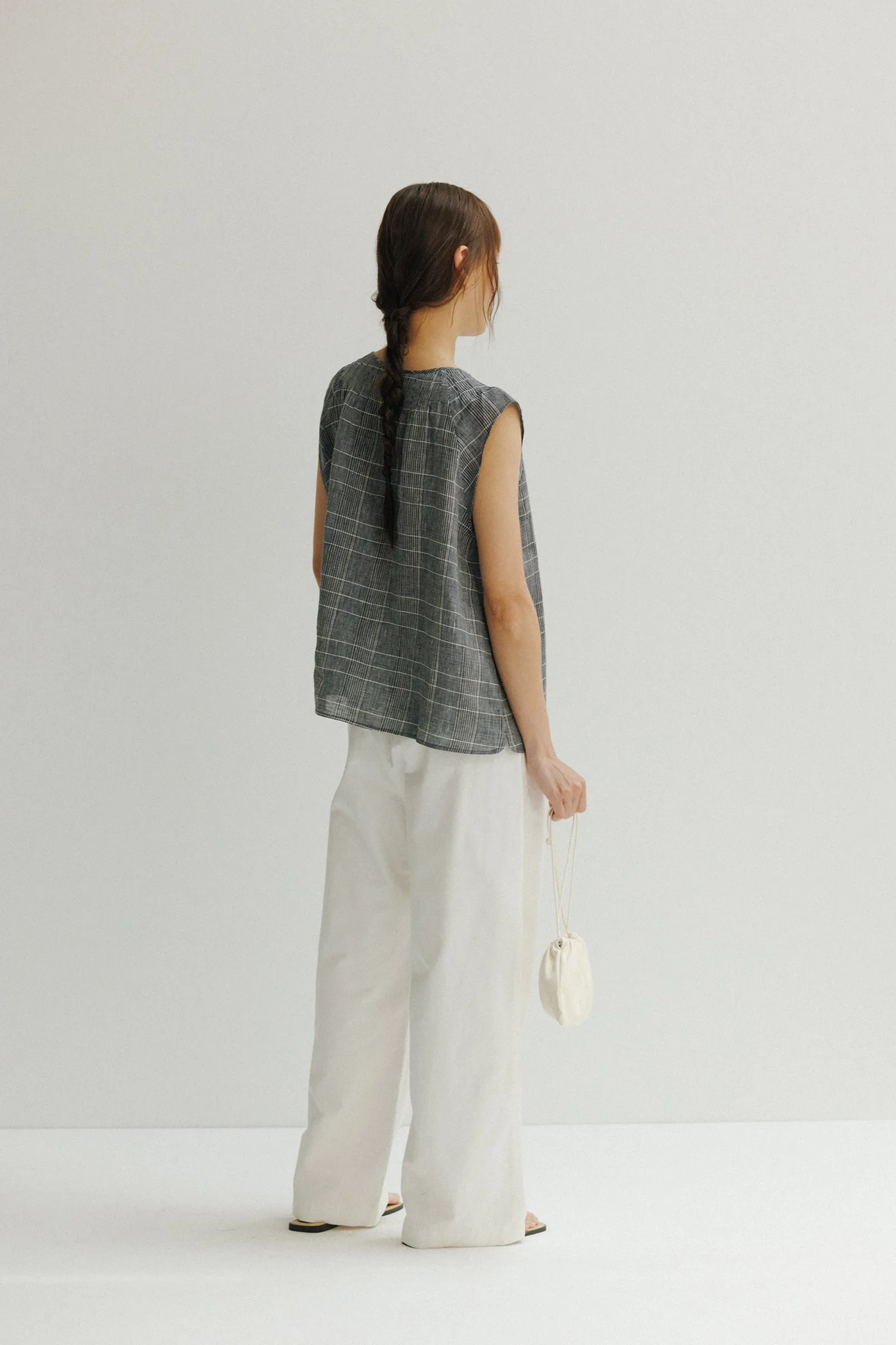 Penne Blouse -- Linen