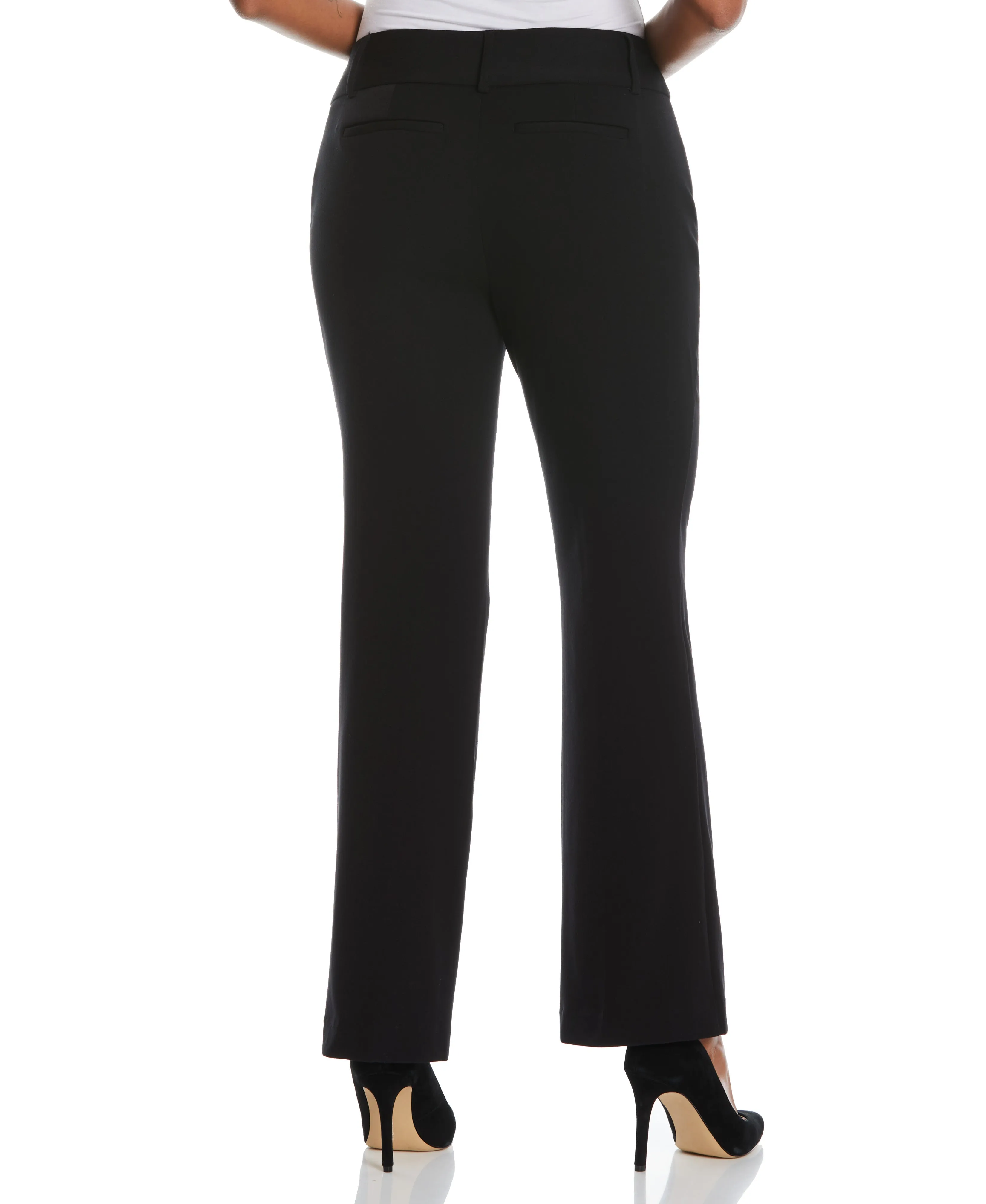 Petite Curvy Fit Boot Cut Pant - Curvy Fit