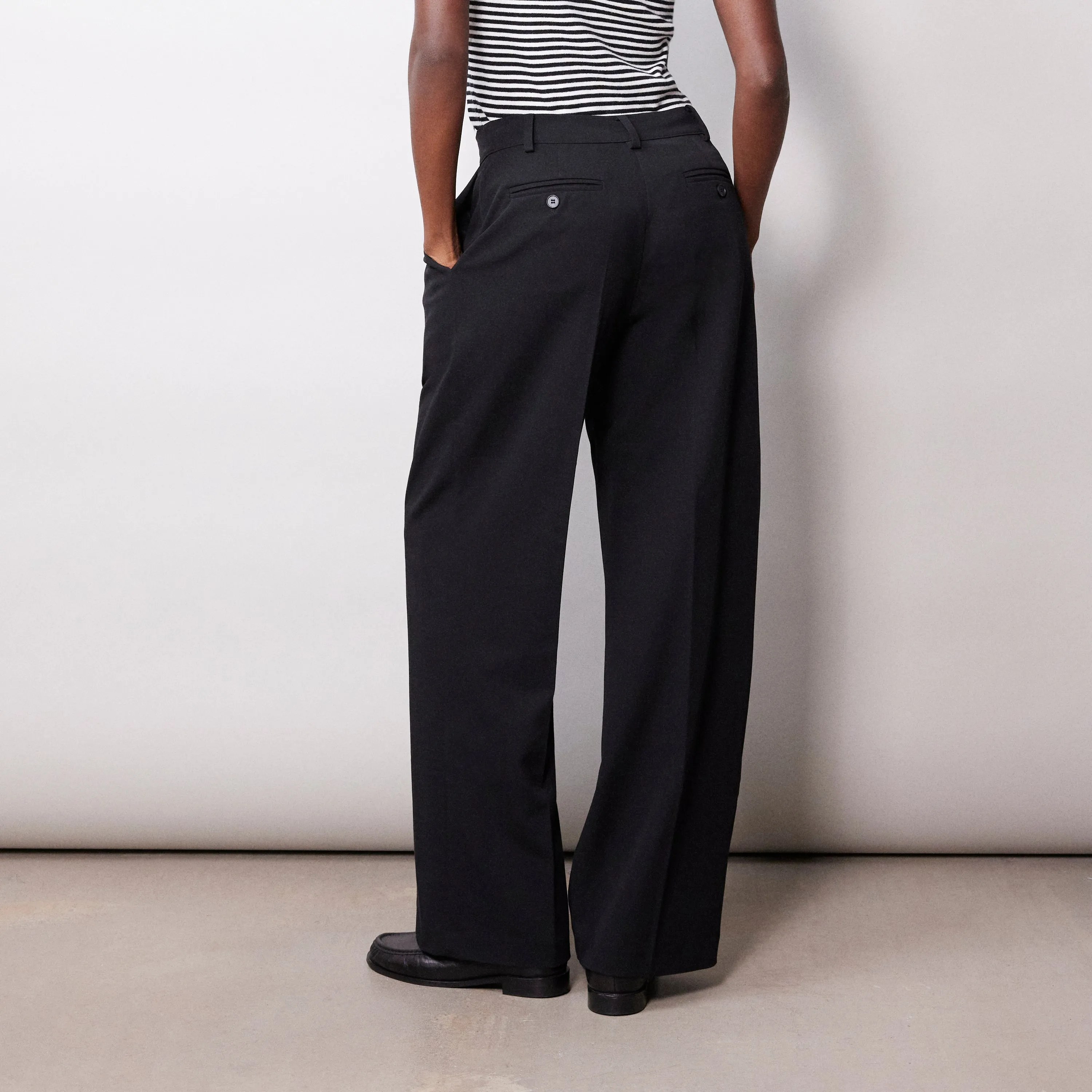 Pleat Front Trousers