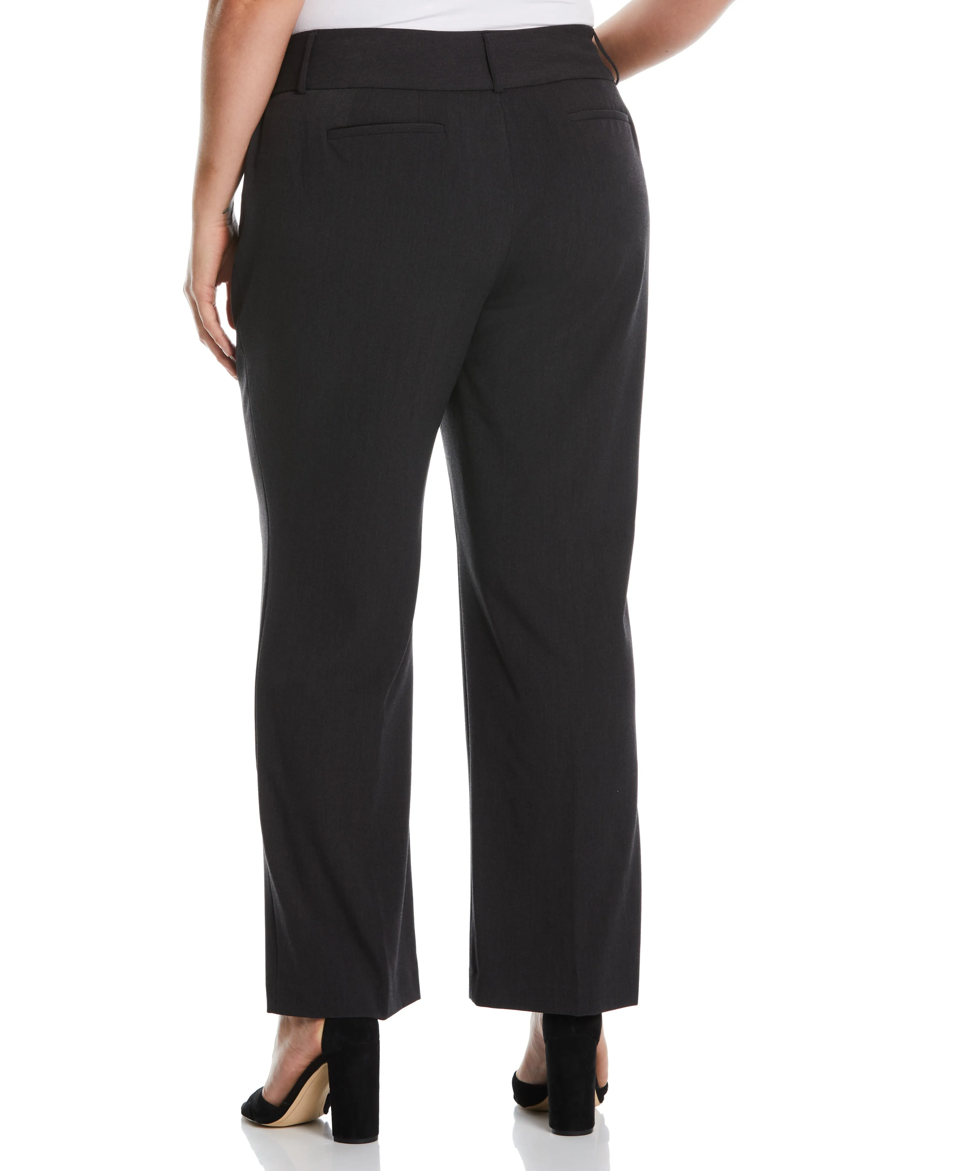 Plus Size Curvy Fit Boot Cut Pant - Curvy Fit