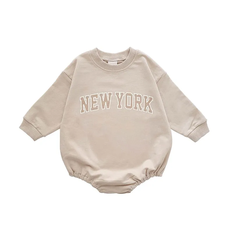 "NewYork" Children Sweatshirt and Pants Outfit