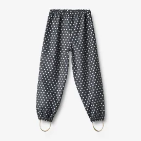 Rainwear Olo Trousers - ink dots