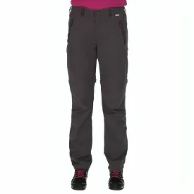 Regatta Chaska Zip Off (Regular) Womens Walking Trousers - Grey