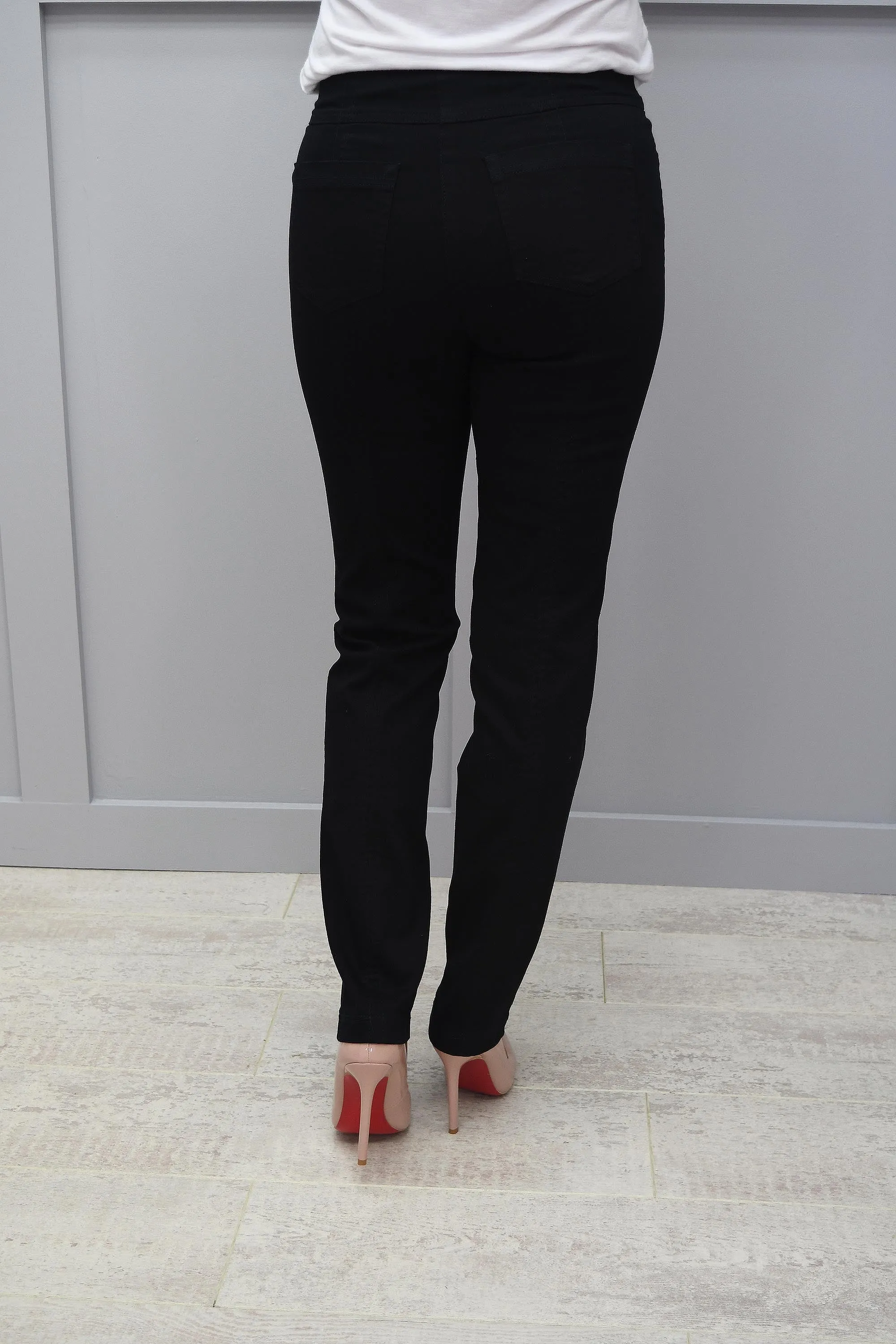 Robell Bella Full Length Black Jeans - 51580 5448 90