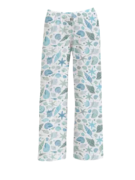 Seashell Pattern Lounge Pants