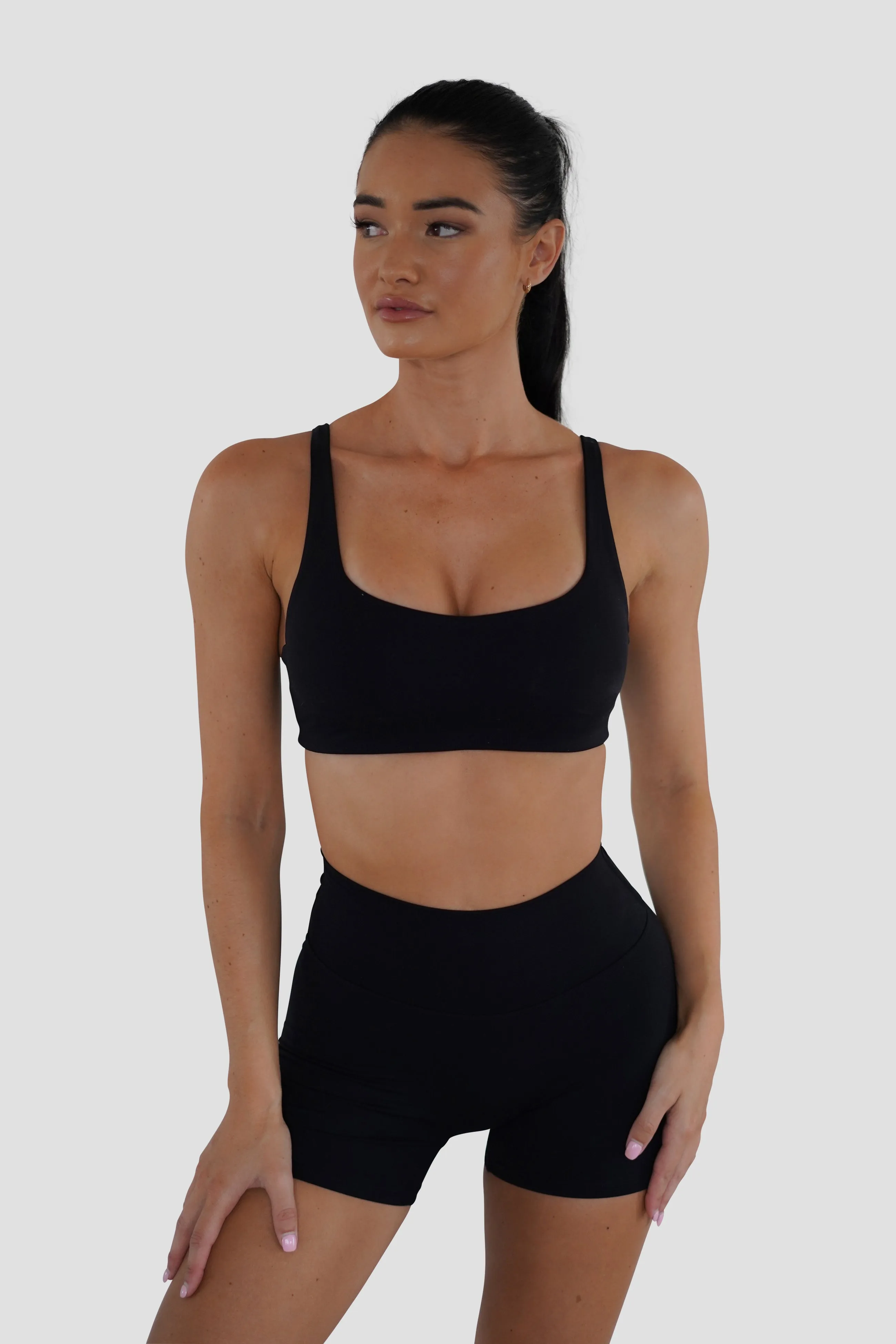 SLEEK BRA - BLACK