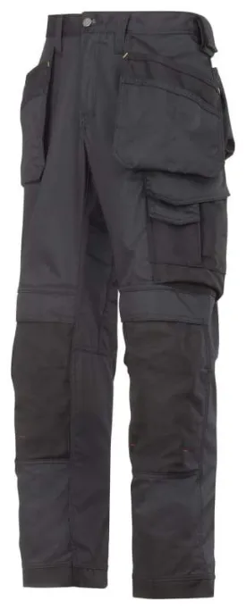 Snickers 3211 Summer Lightweight Loose Fit Work Trousers with Kneepad and Holster Pockets-3211